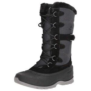 Kamik Women's Snovalley 2 Snow Boot Black, 6M